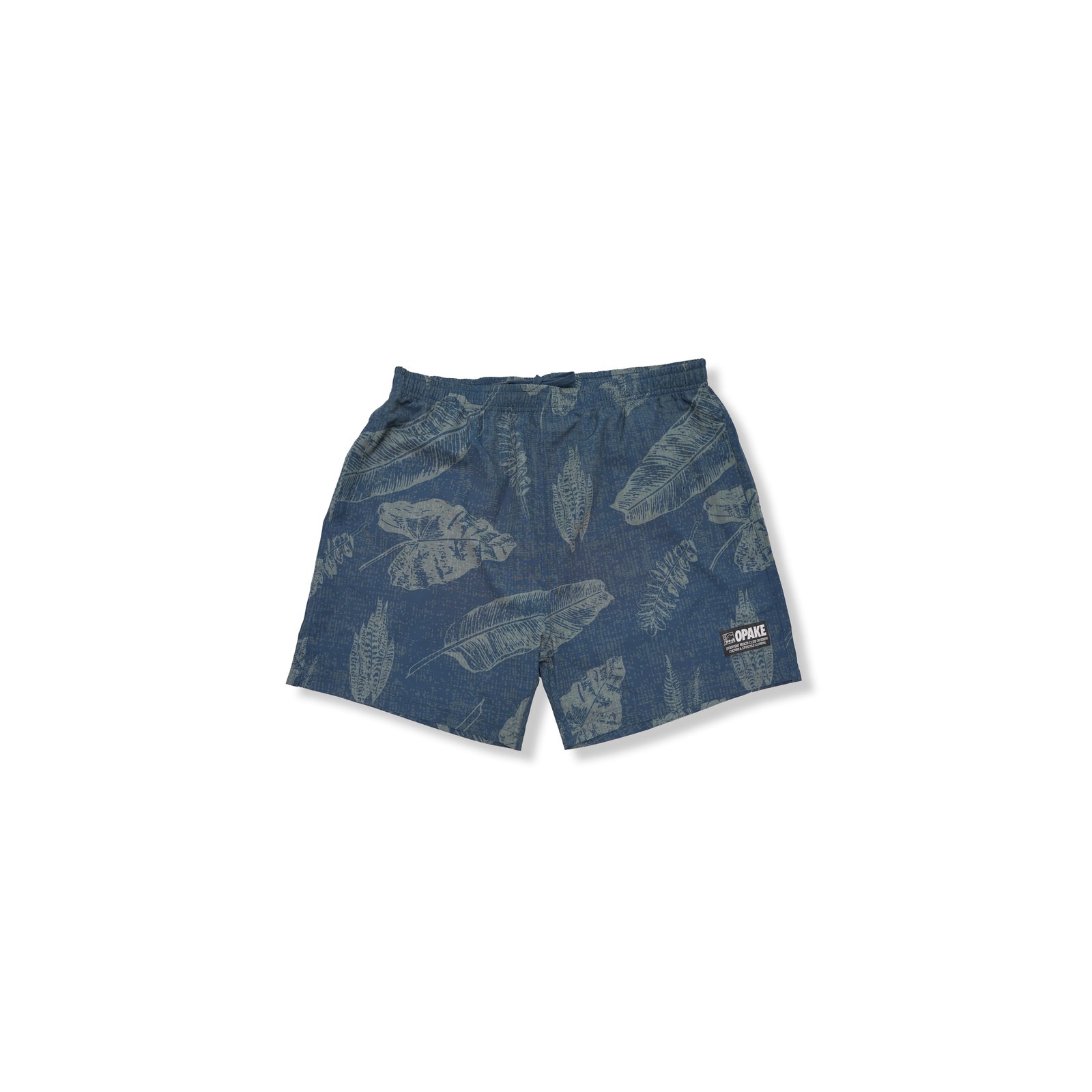 FOLIAGE MENS BEACH SHORTS - NAVY | Opake Guam